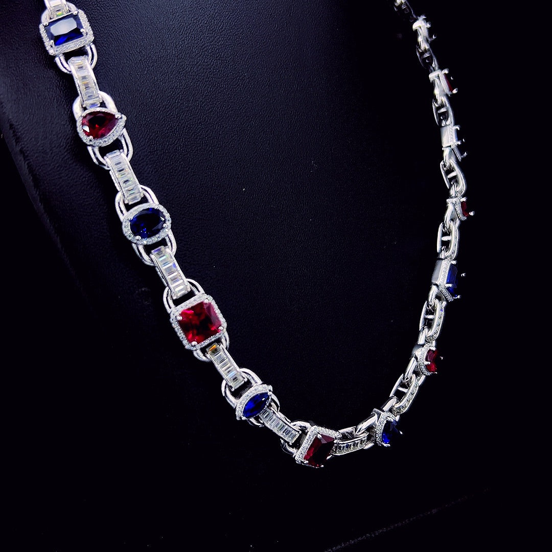 Sterling Silver Moissanite Necklace