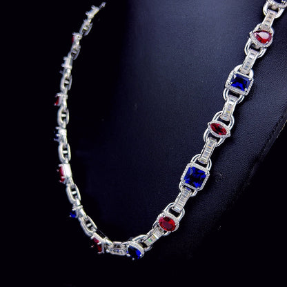 Sterling Silver Moissanite Necklace