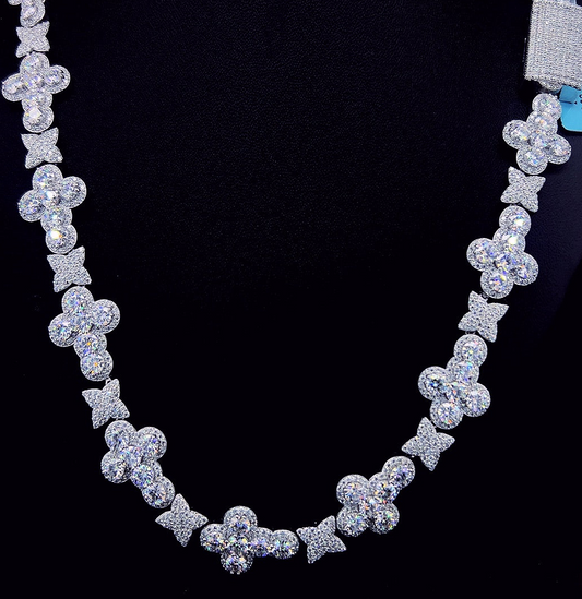 Sterling Silver Moissanite Necklace